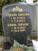 Gutsche, Edwin * 1963, + 1994   Gutsche, Elfriede * 1934, + 1975 
