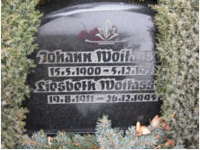 Woitassek, Johann * 1900, + 1973   Woitassek, Liesbeth * 1911, + 1995