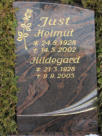 Just, Helmut * 1928, + 2002   Just, Hildegard * 1928, + 2005