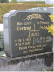 Jainz, Gertrud * 1903, + 1982   Jainz, Max * 1898, + 1964 