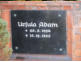 Adam, Bruno * 1920, + 1990 Adam, Gustav * 1879, + 1944 Adam, Ursula * 1924, + 1985 