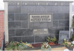 Grabinski, Michael * 1961, + 1989  Grabinski, Rainer * 1960, + 1971  Korla, Alfons * 1909, + 1996  Korla, Anna * 1909, + 1969 