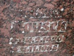 Nousch, Heinz * 1921, + 1995  Nousch, Klara * 1920, + 1988 