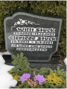 Stuck, Elfriede * 1912, + 2001  Stuck, Willi * 1908, + 1982 