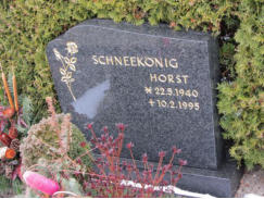 Schneeknig, Horst * 1940, + 1995 