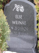 Weinke, Else * 1909, + 1989 