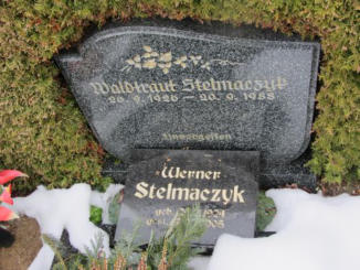 Stelmaczyk, Waldtraut * 1926, + 1988   Stelmaczyk