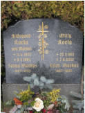 Korla, Hildegard (geb. Markus) * 1922, + 1994   Korla, Willy * 1912, + 2002   Markus, Erich * 1893, + 1965   Markus, Selma * 1895, + 1955