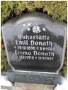 Donath, Emil * 1890, + 1982   Donath, Emma * 1910, + 1989 