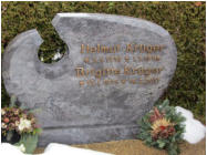 Krger, Brigitte * 1935, + 2011   Krger, Helmut * 1932, + 1998 