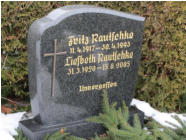 Rautschke, Fritz * 1917, + 1993   Rautschke, Liesbeth * 1920, + 2005