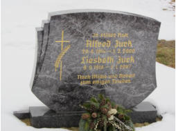 Jurk, Alfred * 1914, + 2000   Jurk, Liesbeth * 1918, + 2007 