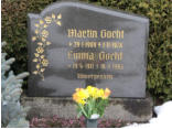 Gocht, Emma * 1911, + 1993   Gocht, Martin * 1909, + 1978 