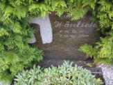 Hntsch Wolfgang* 10.12.1931 + 11.02.1999