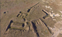 A2 Die Luftaufnahme zeigt das neu entdeckte Testgel�nde nahe der Stadt Anda. Dabei handelt es sich laut den Arch�ologen und Arch�ologinnen um eine der Einrichtungen von Einheit 731.